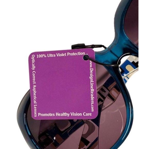 Design Line SunReaders +2.50 Blue - Picture 6 of 8